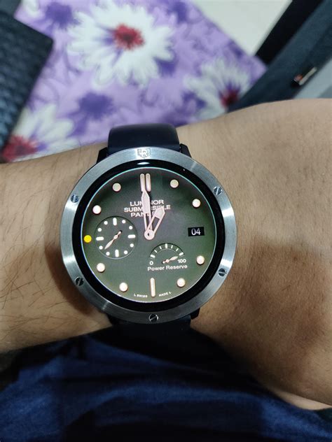 Loving the Panerai Watchface on my new Galaxy Watch active 2 